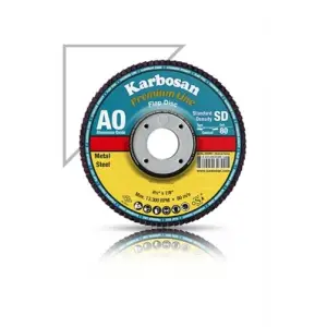 Flap Disk Zımpara 80 Kum 115 mm