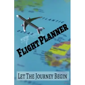 Flight Planner- make catching flights easy - Keep in flight bag - Record flights - Catch flights - Flight Diary - flying - flight notebook - flying itinerary - easy flying organizer