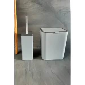 FLİP 2Lİ BANYO SETİ - GRİ