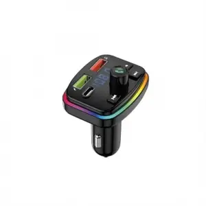 FM Transmitter Modülatör Araç Fast Quick Charge Hızlı Şarj Flash Bellek Micro SD MP3 Player 12-24 V PD 20W (PD 01)