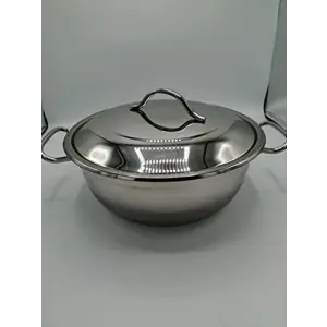 Fms 26Cm 4,6 Lt Lüks Çelik Basık Tencere