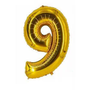Folyo 9 Rakam Balon