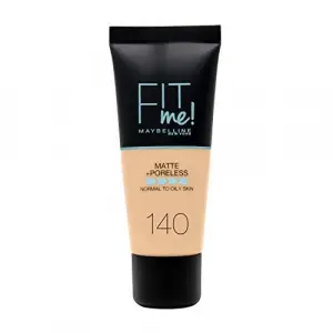 Fondöten, New York Fit Me Matte+Poreless, 140 Cool Medium, 30 ml