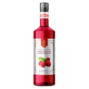 Frambuaz (Raspberry) Aromalı şurup 700 ML, Pet Şişe