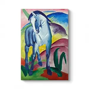 Franz Marc - Blue Horses Tablosu 100 x 140