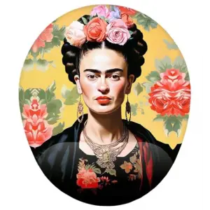 Frida Kahlo Bilek Destekli Mouse Pad