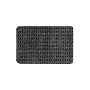 Frıktıon Gri 38X58 Cm Kaymaz Tabanlı Kapı Önü Paspas