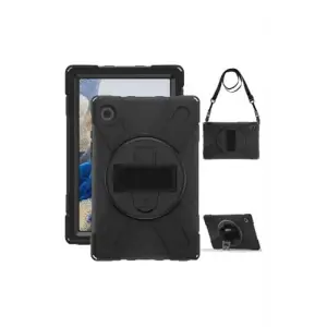 Galaxy Tab A8 10.5 SM-X200 (2021) Defender Tablet Silikon - Siyah