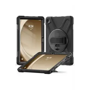 Galaxy Tab A9 Plus Defender silikon tablet kılıf Siyah