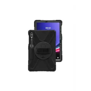 Galaxy Tab S9 FE Plus Defender Tablet Silikon - Siyah