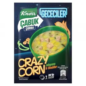 Gececiler Crazy Corn çabuk çorba, 18g