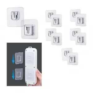 Geçmeli Klips Eşya Sabitleme Askısı 5 Set