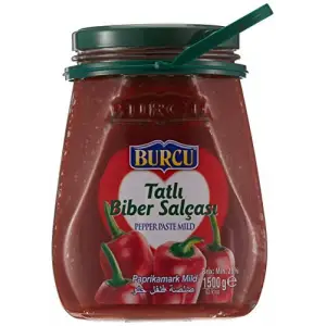 Gıda 1500 g Ev Tıpı Tatlı Bıber Salcası