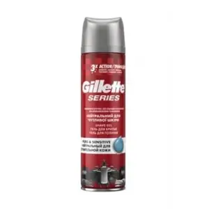 Gillette Series Tıraş Jeli Pure & Sensitive 200 ml