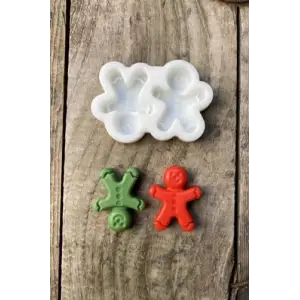 Ginger Mini İkili Mum Kalıbı Silikon