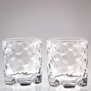 Glory 2li Dalgalı Viski Bardağı 250 ml