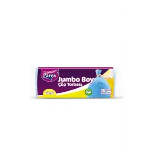 Güçlü Çöp Torbası Jumbo Boy 10lu