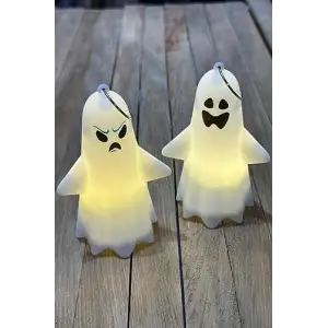 Halloween Işıklı Hayalet 2 li