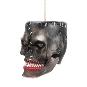 Halloween Kuru Kafa Hareketli Sesli Siyah