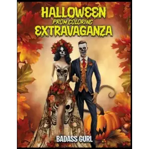 HALLOWEEN PROM COLORING EXTRAVAGANZA