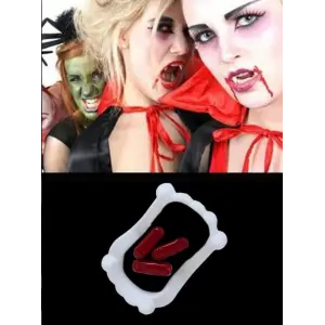 Halloween Vampir Dişi Kan Kapsüllü