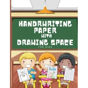 Handwrıtıng Paper Wıth Drawıng Space: A Draw and Write Journal/Elementary Primary Blank Handwriting Practice Books with picture space For Kids/Tailles 8,5x11 inc; Pages 101