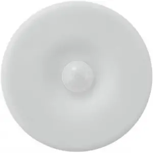 Hareket sensörlü dolap lambası, gece lambası duvar lambası, USB şarj edilebilir LED ışık akıllı sensör lambası, dolap, koridor vb. için pille çalışan lamba (beyaz ışık 1 parça)