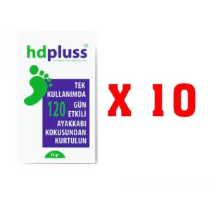 HD Pluss Bot Koku Önleyici - 10 Adet
