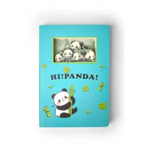 Hi Panda temalı 3D defter