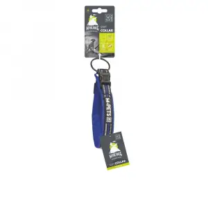 Hıkıng Reflektörlü Soft Boyun Tasması Blue (M)