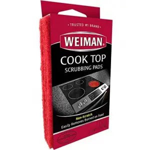 Home Comforts Cook Top fırça PADS, Siyah, 3 count