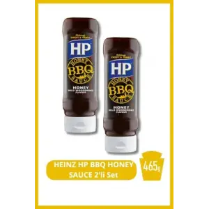 HP Bbq Honey Sauce 465g2li Set