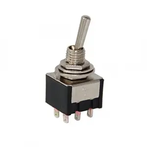 IC145 6 Ayaklı Toggle Anahtar On-Off-On