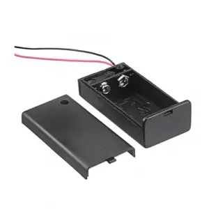 IC233D 9V Pil Kutusu Kapaklı