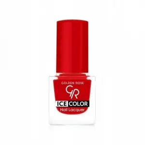 Ice Color Nail Lacquer No: 124 - Parlak Bitişli Mini Oje 6 ml