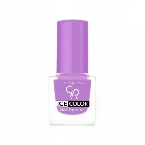 Ice Color Nail Lacquer No: 132 - Parlak Bitişli Mini Oje 6 ml