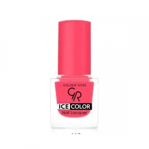 Ice Color Oje No: 117, Parlak Bitişli Mini, 6 ml