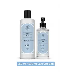 Ice Kolonya, 250 ml + 100 ml Cam Şişe Seti