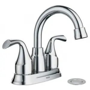Idora 4 in, Bathroom Faucet in, . Centerset 2-Handle, Chrome