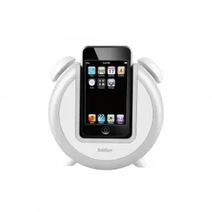 iF200 Plus Alarmlı Dock Speaker, Beyaz