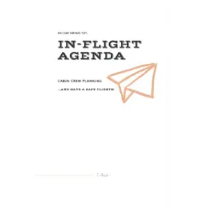 In-flight Agenda