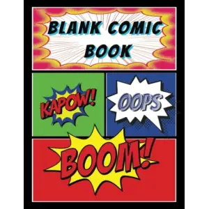 Independently published 2-6 8,5x11 inch-110 10 with Templates Draw Story Different Handy Panel layouts pages Blank Comic Book Create Your Own Comics Notebook