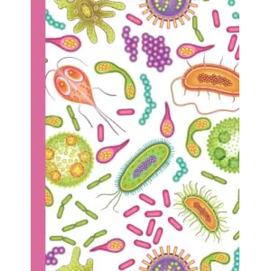 Independently published Biology Composition Notebook: 8.5 X 11 College Ruled Paper Lined Journal, Bacteria And Virus Pattern Cover - A Biology Themed Gift For Your Friends