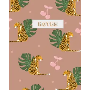 Independently published Cherry Leopard Journal NoteBook