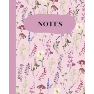 Independently published Composition Notebook | Wide Ruled | Floral Botanical Illustrations |7.5 x 9.25 |110 pages | Elegant, Aesthetic Journal