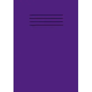 Independently published Dark Purple A5 School Exercise Book Lined Paper Workbook Supplies 101 Pages with Margin Line: For Students, Kids, College, Office, Classroom Use and Home Use Learning Resources