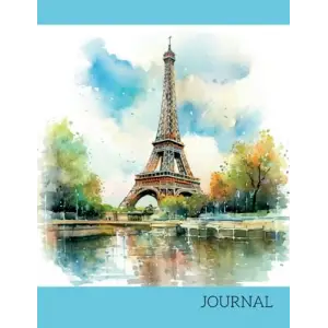 Independently published Eiffel Tower Daily Journal