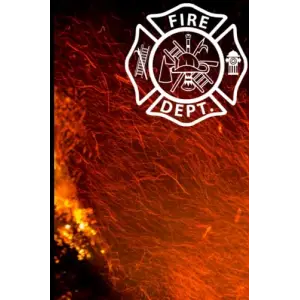 Independently published Firefighter Notebook | Maltese Cross | 6 x 9 lined | Journal