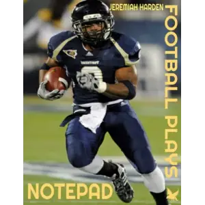 Independently published Football Plays Notepad