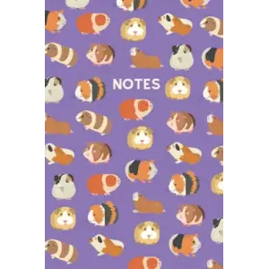 Independently published Guinea Pig - A5 Notebook - 100 Lined Pages (Purple)